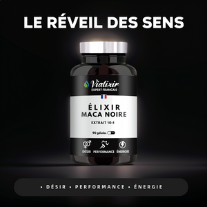 Élixir Maca Noire : Le pouvoir naturel de la vitalité.
