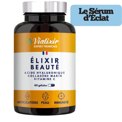 Elixir Beaute : Collagène Marin & Acide Hyaluronique - VialixirVialixir