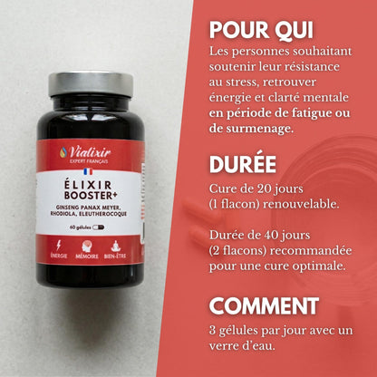 Élixir Boоster+ - VialixirVialixir