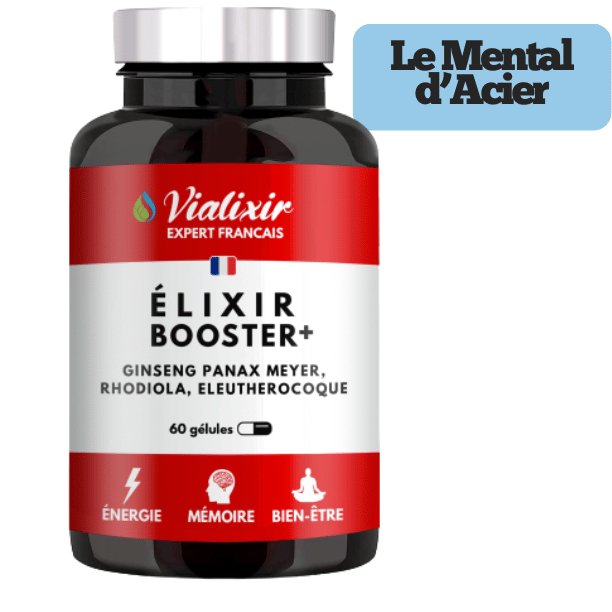 Elixir Booster + : Énergie, Vigueur & Concentration - VialixirVialixir