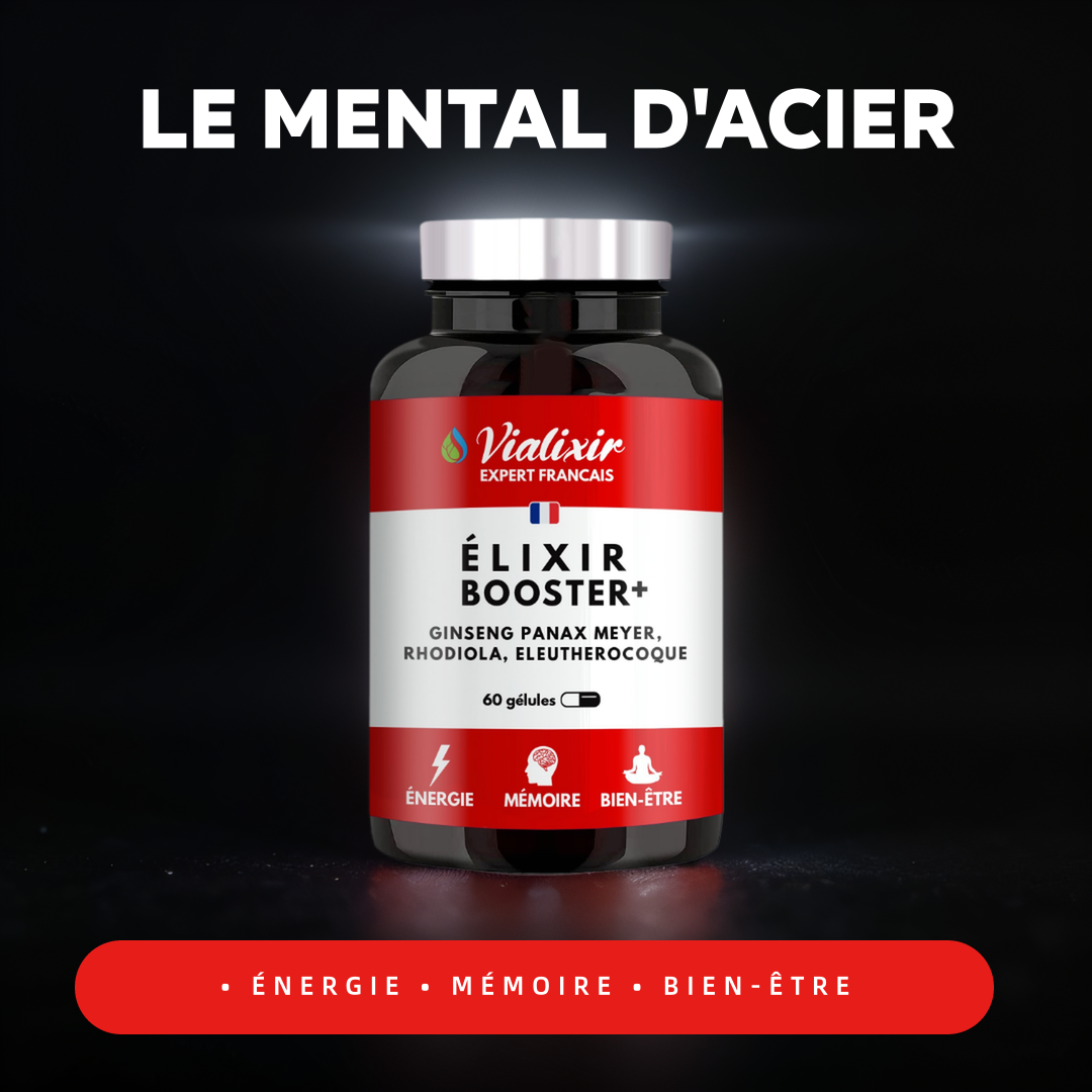 Elixir Booster + Énergie vigueur et Concentration – Vialixir
