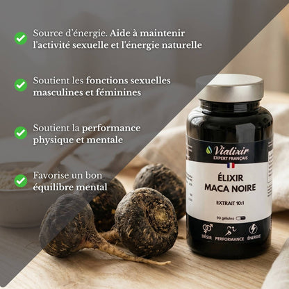 Élixir Maca Noire - VialixirVialixir