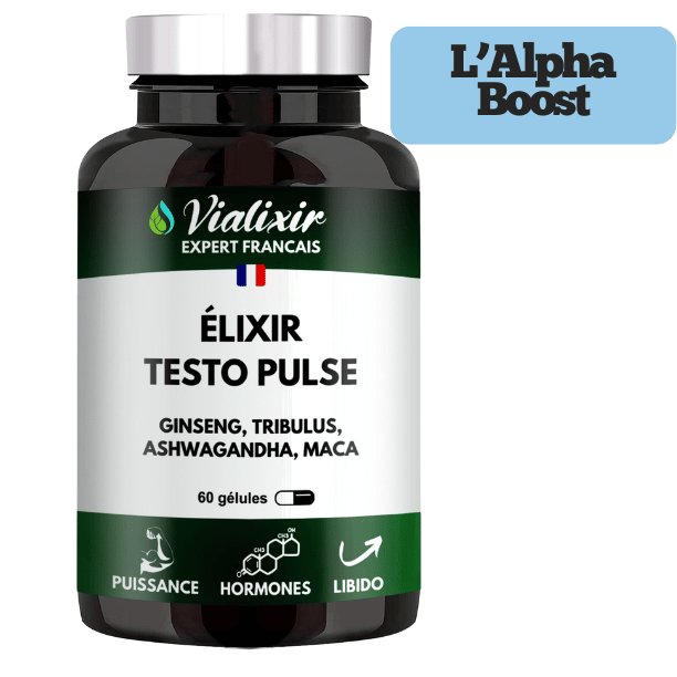 Elixir Testo Pulse : Puissance & Testostérone - VialixirVialixir