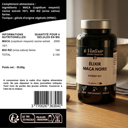Élixir Maca Noire