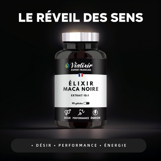 Élixir Maca Noire : Le pouvoir naturel de la vitalité